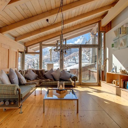 Backstage Hotel Serviced Apartments Zermatt Bagian luar foto