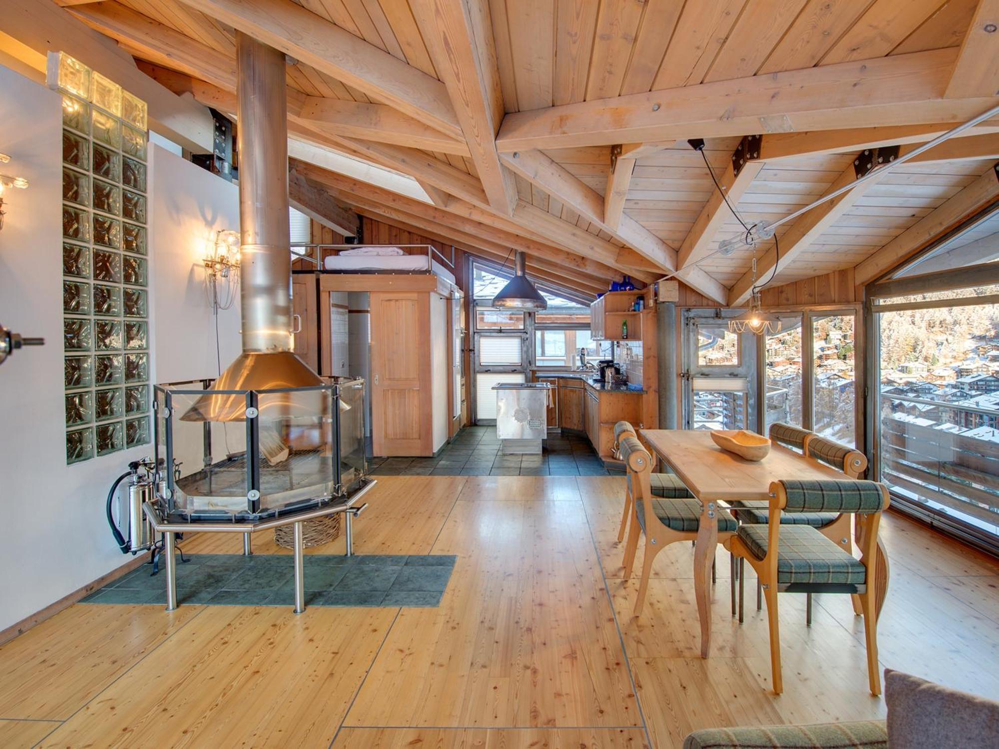 Backstage Hotel Serviced Apartments Zermatt Bagian luar foto